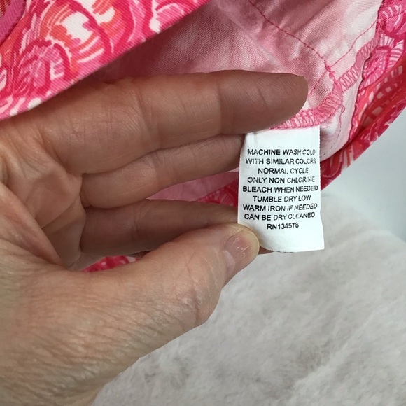 Vineyard Vines Girls Shell Print Tunic Summer Dress Beach Resort Pink Size 14 - Picture 7 of 7